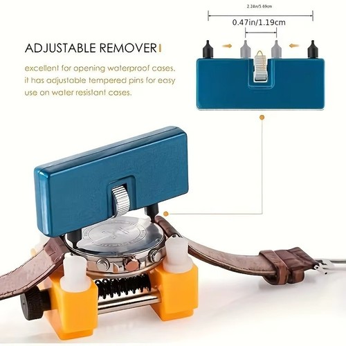 Watch battery replacement tool - battery,