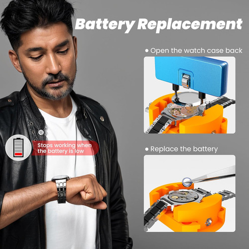 Watch battery replacement kit - battery,