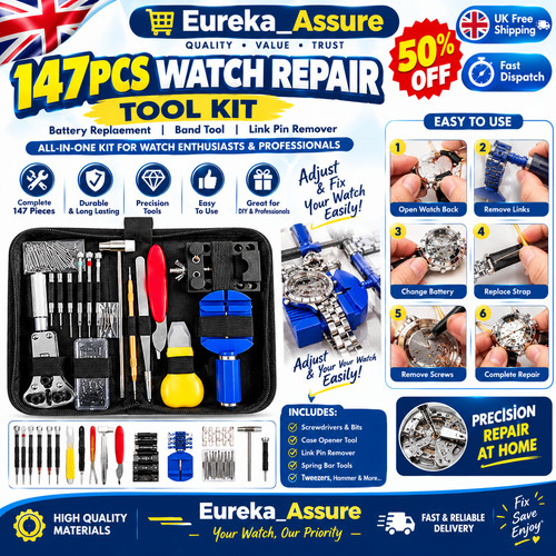147pcs watch repair - repair, tool