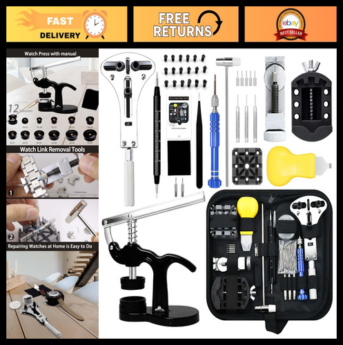 Professional watch repair kit - watch,