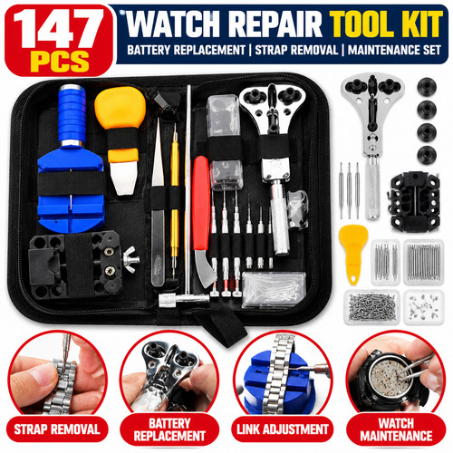 147pcs watch repair tool kit - repair,